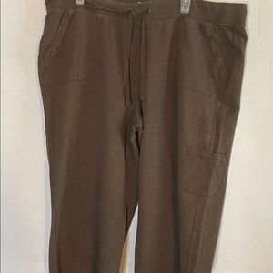 Sonoma brown capris 1X